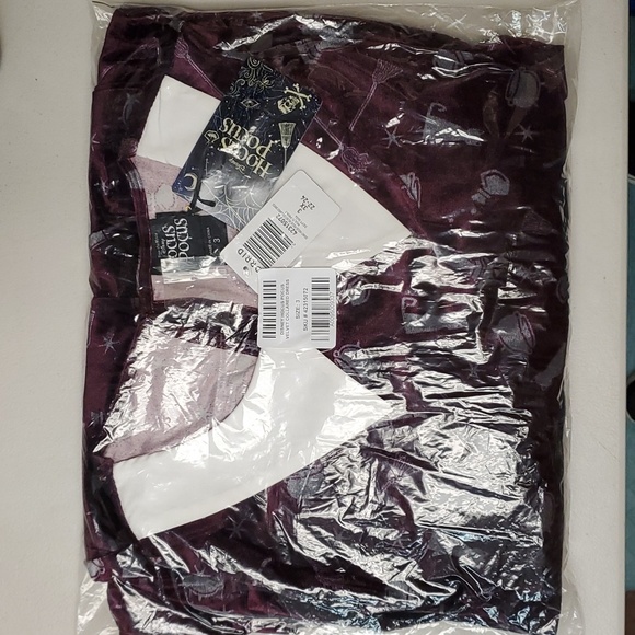 ❤️NWT VINTAGE TORRID DISNEY HOCUS POCUS VELVET COLLAR DRESS SANDERSON SISTERS - Picture 8 of 15